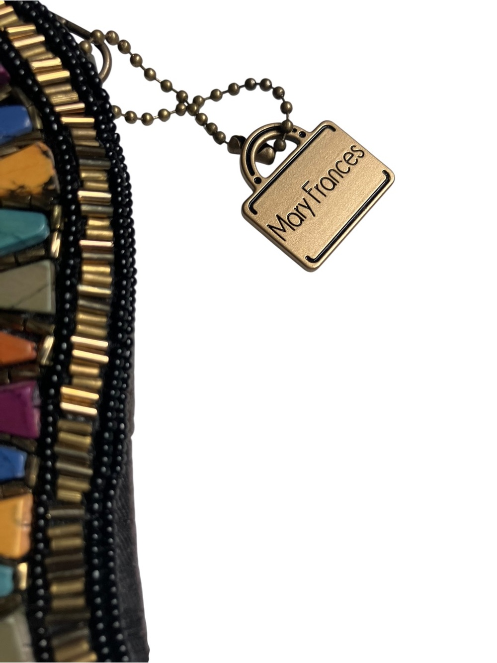 Mary Frances Handmade Beaded Guitar Purse - Picture 4 of 7